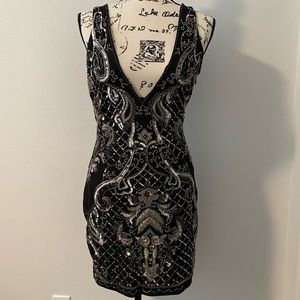 Bebe Sequin Dress